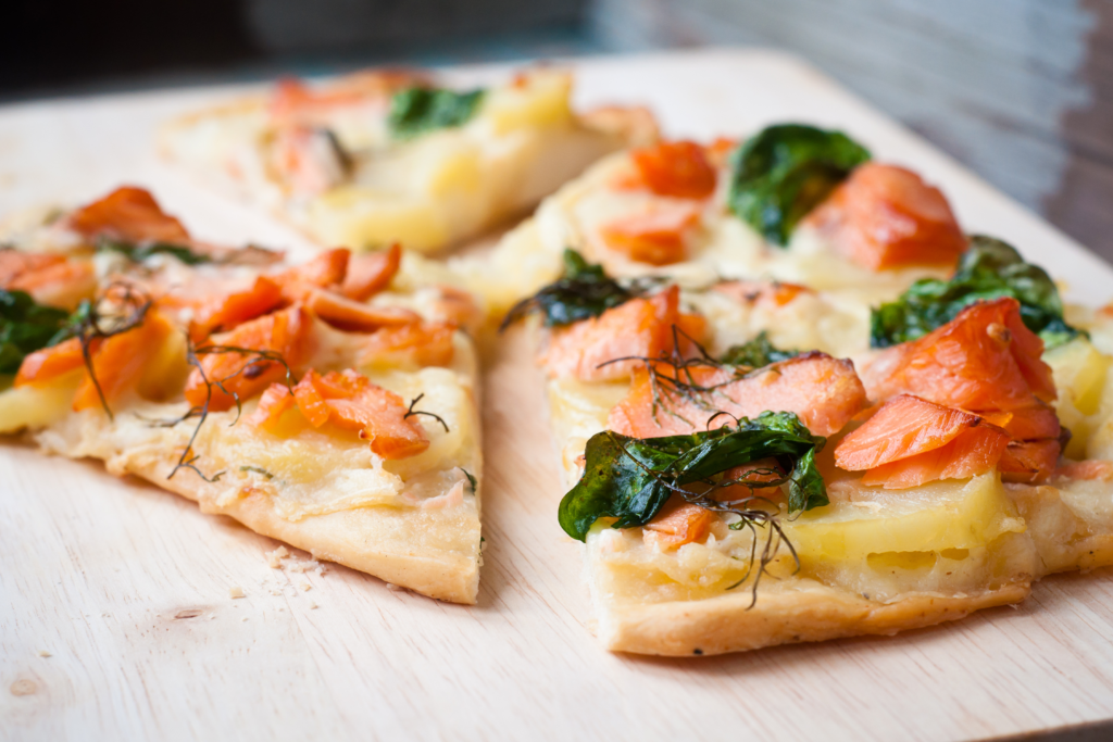 recette_pizza_saumon_crevettes_anchois_poissons